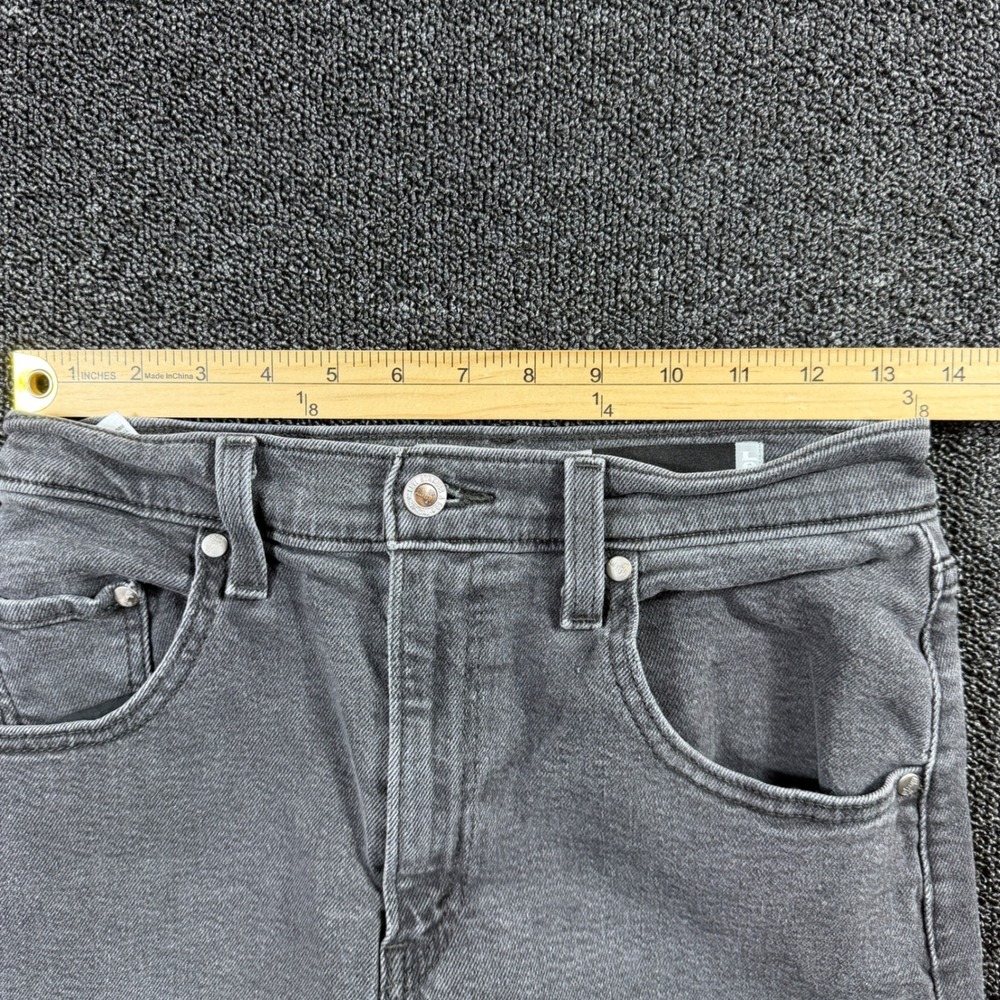 Levi's SilverTab High Rise Mom Jeans Womens 28x27 Tapered Leg Grey Wash - Picture 5 of 11
